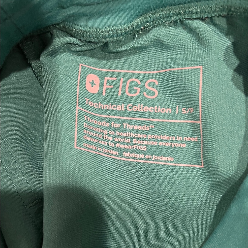 Figs Hunter Green Technical Collection Scrub Set … - image 8